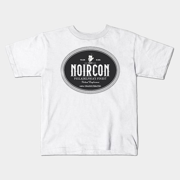 NoirCon 2022 Philadelphia's Finest by Tia Ja’nae Kids T-Shirt by NoirCon